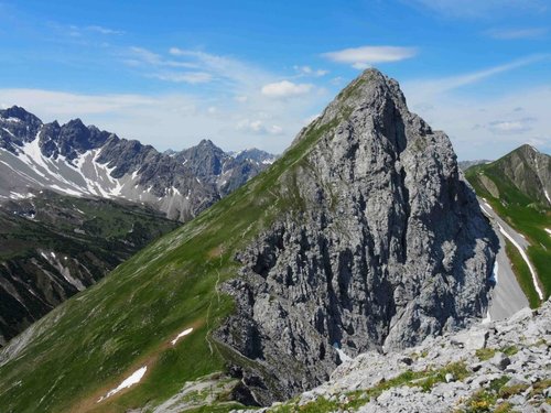 Blick zum Falschen Kogel