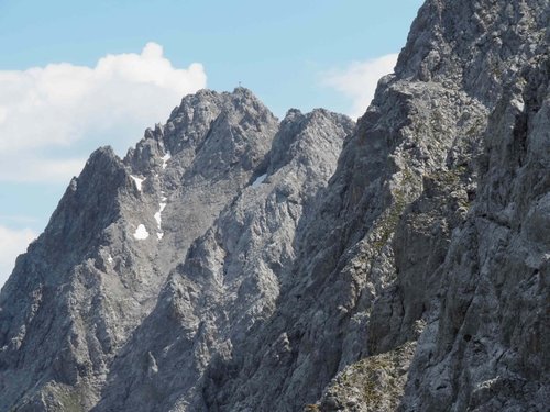 Blick zum Maldongrat